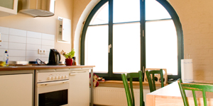Apartment Zimmer in Leipzig - Die Küche